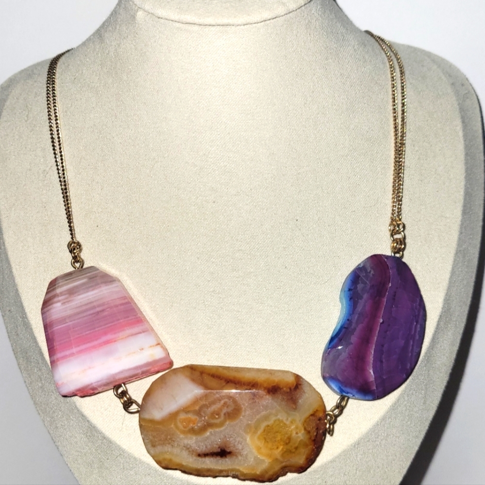 Multistone necklace